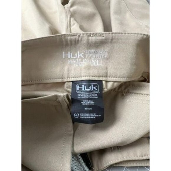 Huk Womens Pursuit Knit-Waist Shorts Tan/Khaki Size Large - Picture 7 of 7